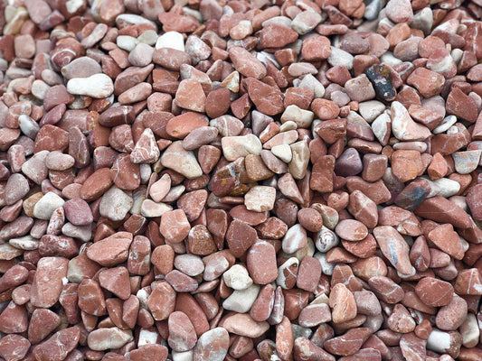 Canto rodado Rojo