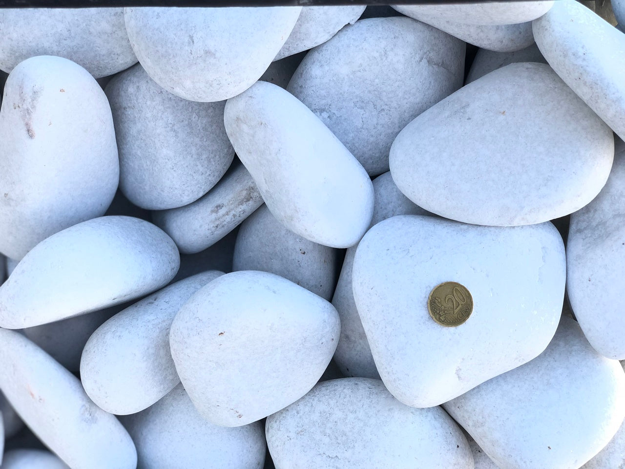 Canto rodado Blanco Premium