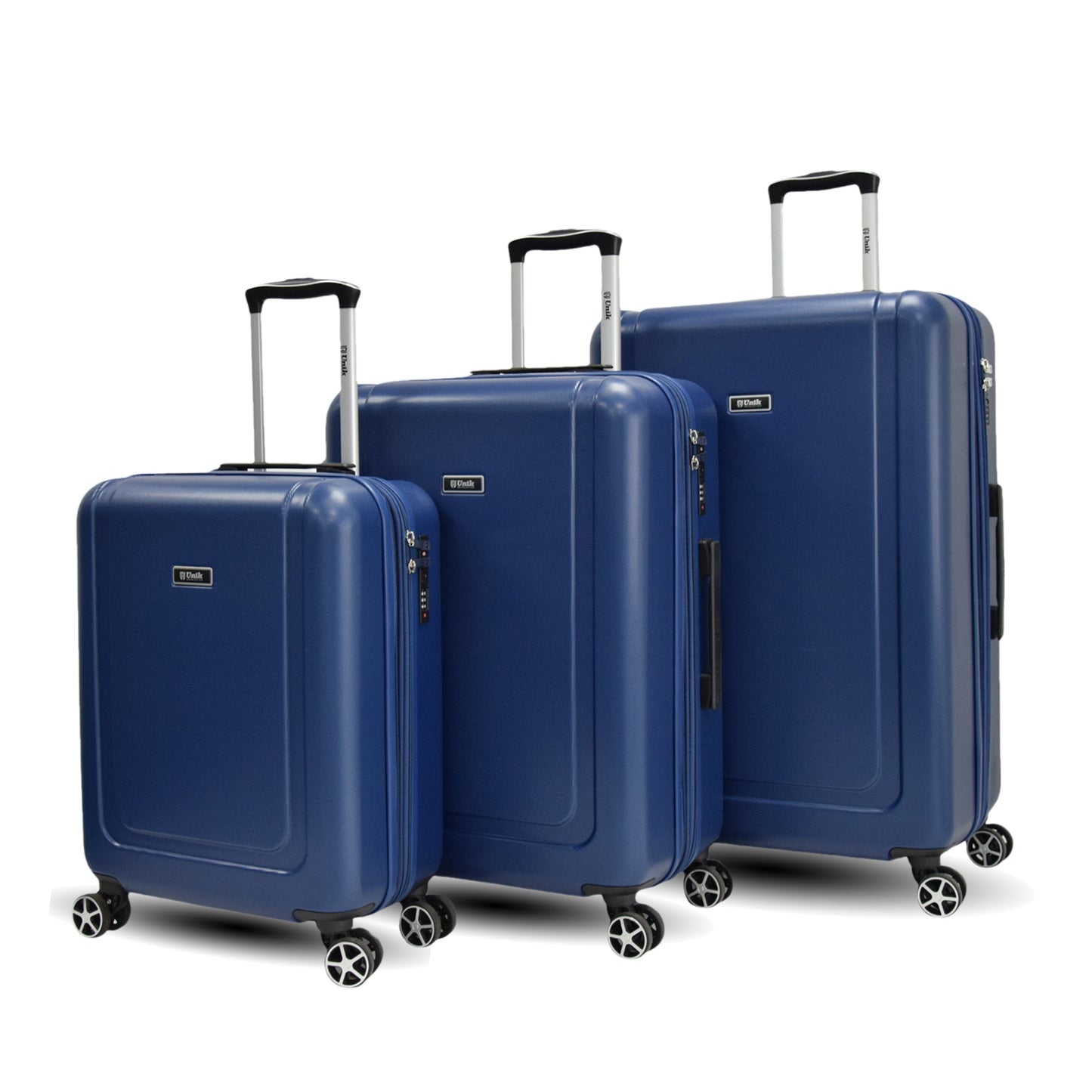 Juego de 3 Maletas Rígidas ABS | Set 20", 24", 28" con 4 Ruedas y Expandable