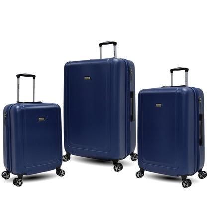 Set de 3 Maletas Rígidas ABS Expandibles | Cabina + Mediana + Grande con 4 Ruedas 360°