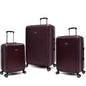 Set de 3 Maletas Rígidas ABS Expandibles | Cabina + Mediana + Grande con 4 Ruedas 360°