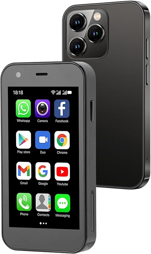 XS15 Mini Smartphone 3G 📱 Ultraligero, Doble SIM, Android y Portátil | Tu Segundo Móvil Ideal