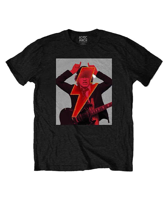 AC/DC - Camiseta "Angus Finger Horns" Unisex