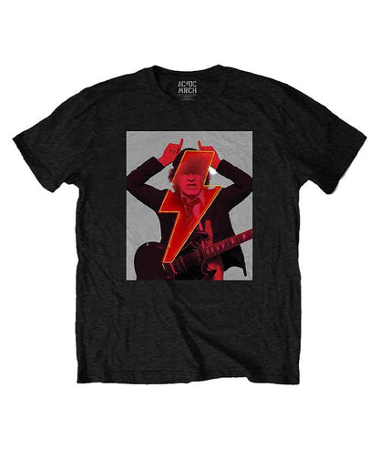 AC/DC - Camiseta "Angus Finger Horns" Unisex