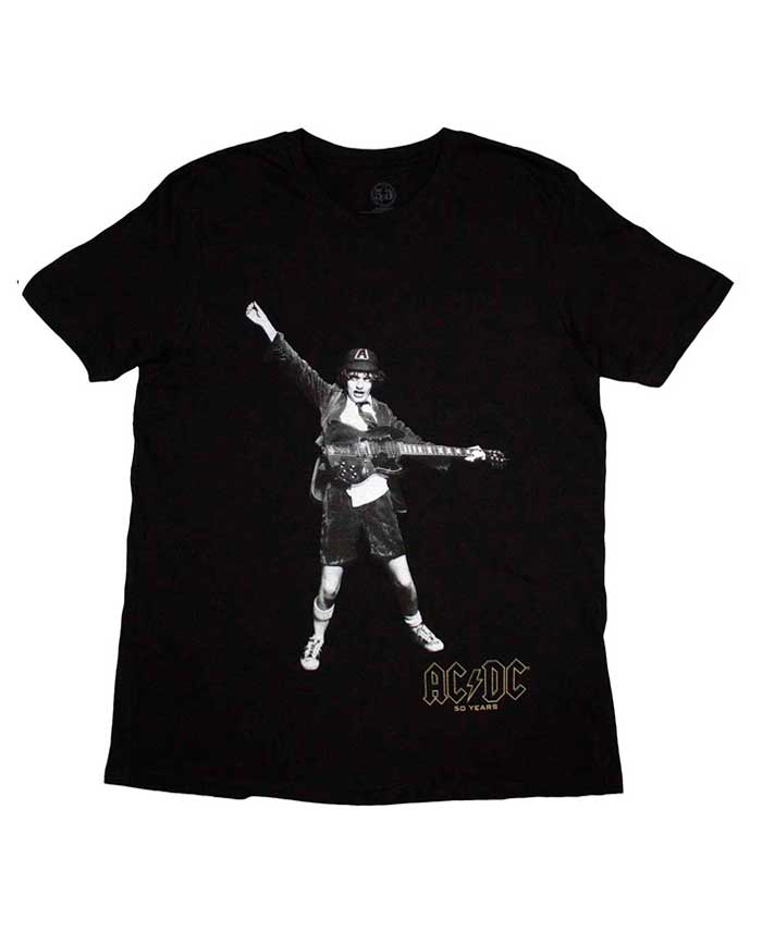 AC/DC - Camiseta "Emblems (Especial 50 Aniversario)" Unisex