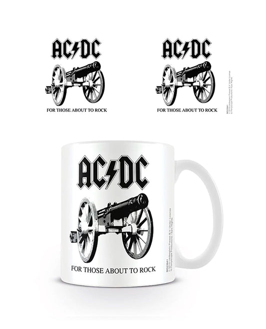 AC/DC - Taza "For Those About To Rock"