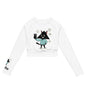 Long Sleeve Cat Crop Top Eco - Trixel Recycled EME