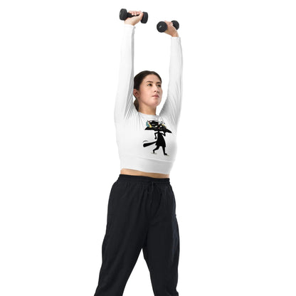 Top corto de manga larga Gato Music Eco - Trixel Reciclado EME