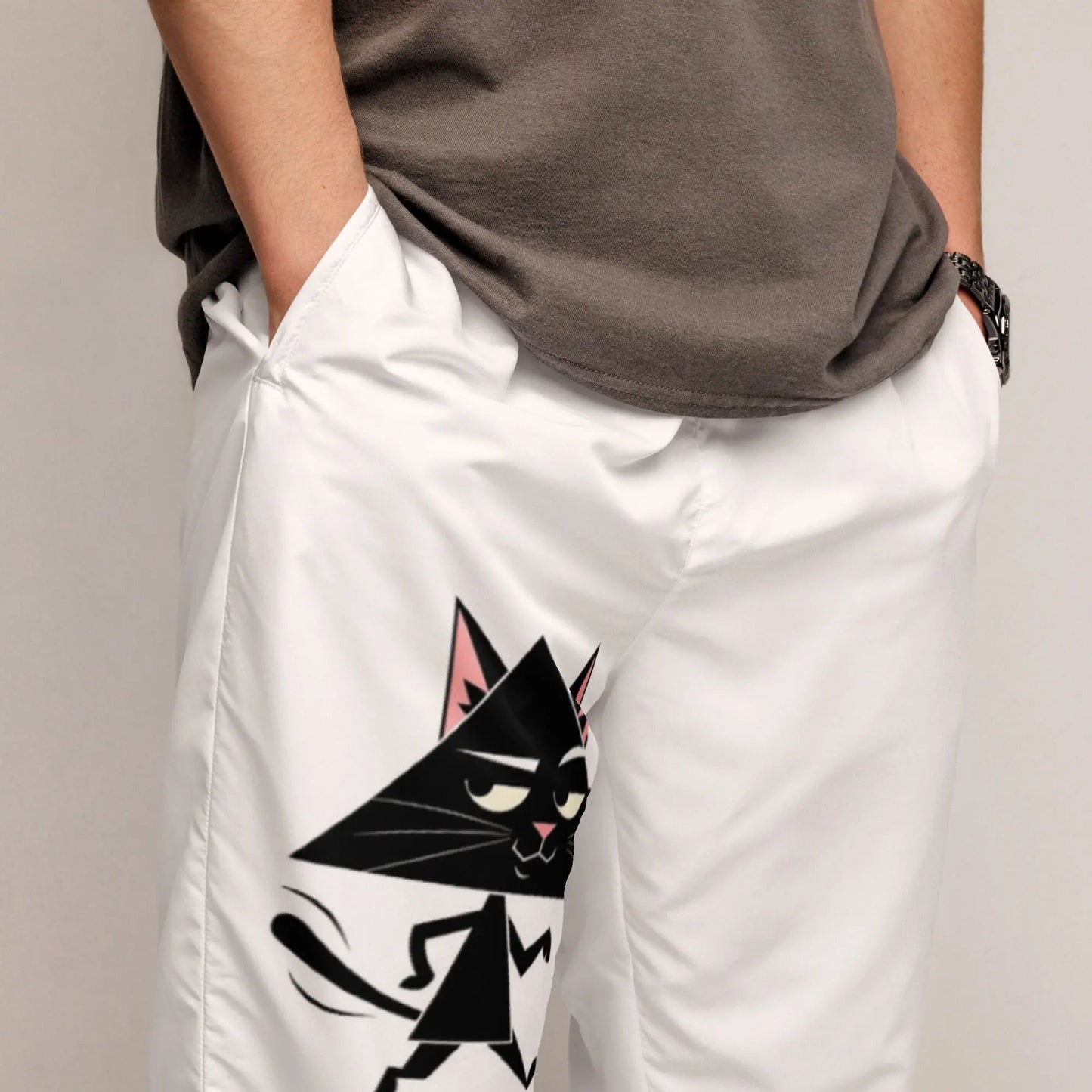 TRIXEL Unisex Cat Tracksuit Pants - Comfortable EME Sport