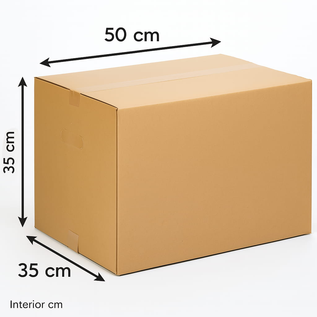 TELECAJAS | Pack Mudanza Basic  | Incluye Cajas de Cartón, Plástico de Burbujas y Material de Embalaje - Viajeros o Estudiantes Piso (1 habitación)