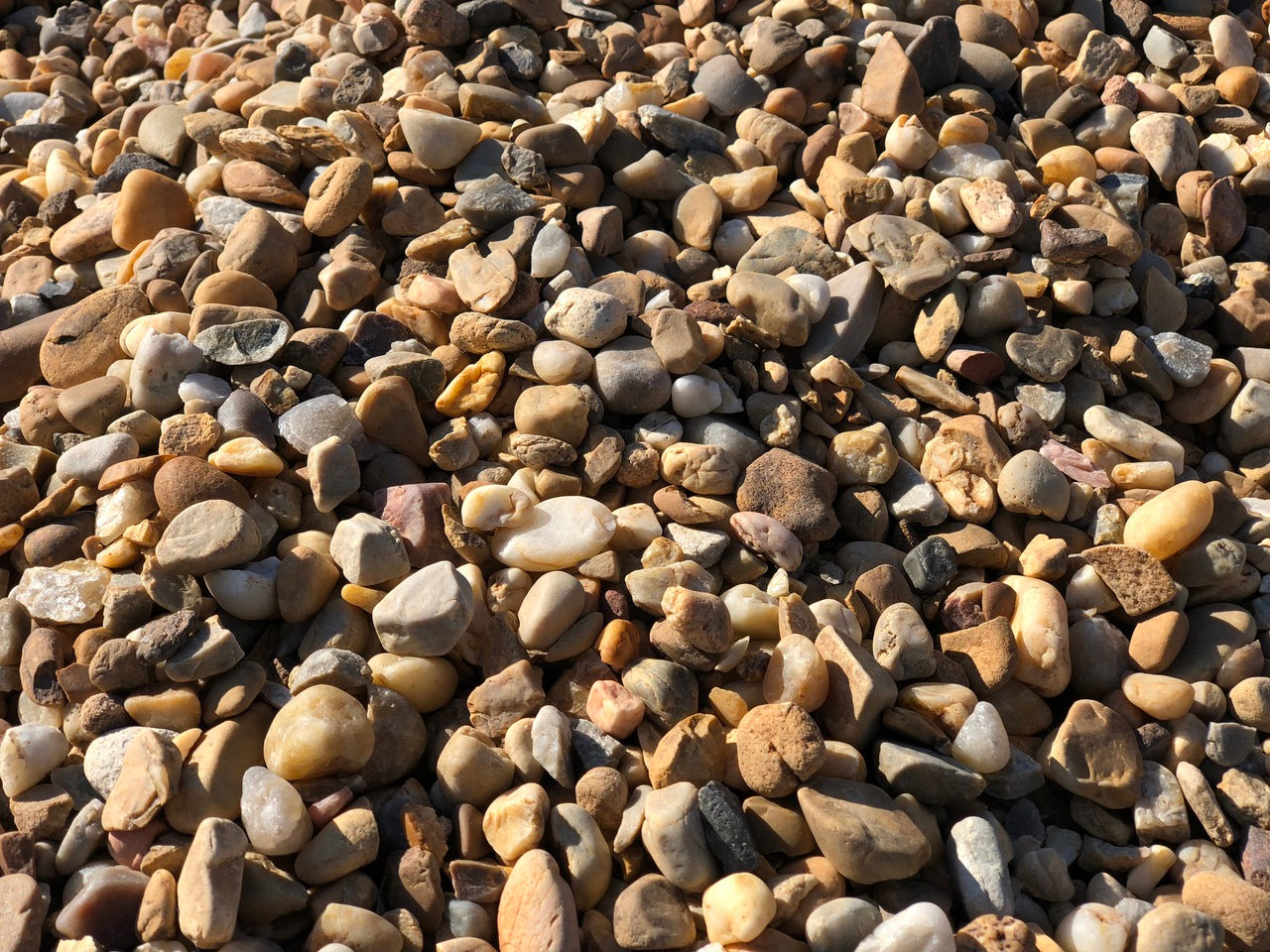 Canto rodado Río Caramelo