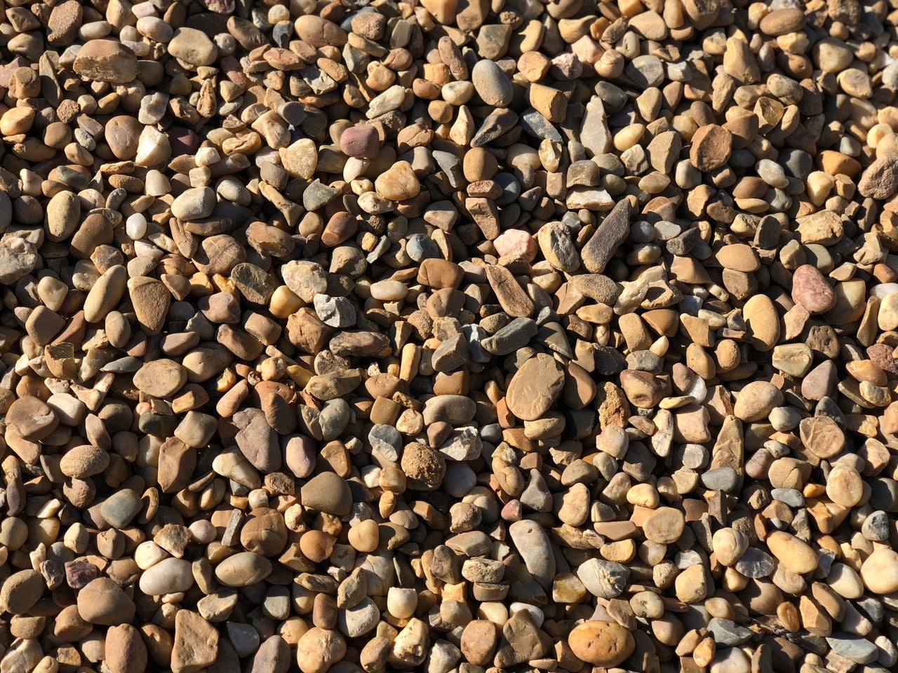 Canto rodado Río Caramelo