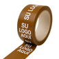 Cinta Adhesiva Personalizada con tu logo. Varias longitudes y tintas a elegir | Alto Adhesivo | Cliché y Dibujos Gratis | 180 unidades (5 cajas)