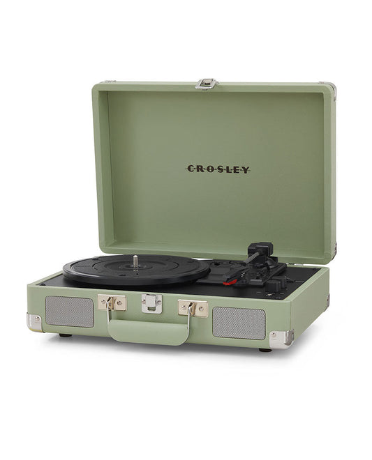 Crosley - Tocadiscos Crosley  Bluetooth Doble Cruiser Deluxe - Menta