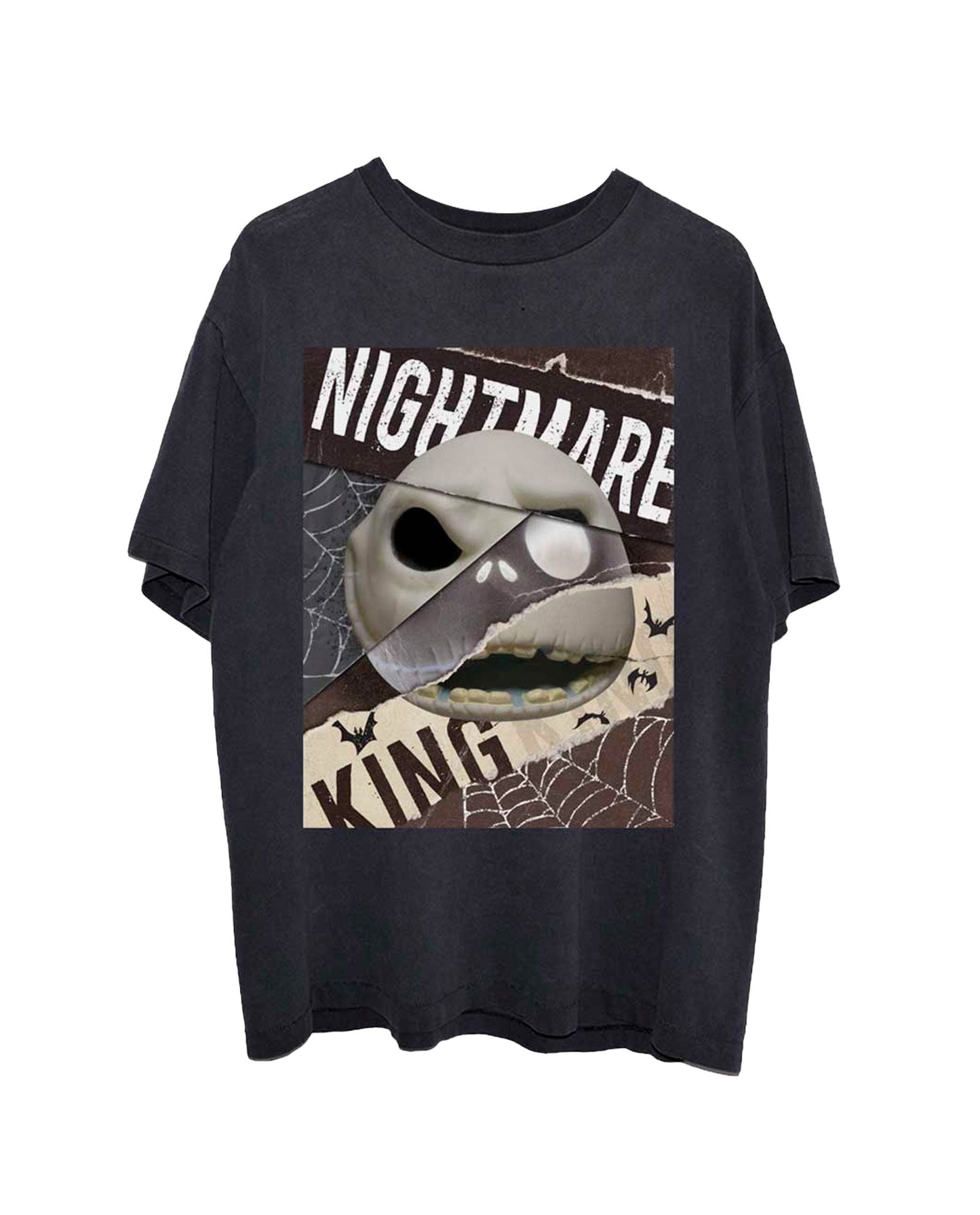 Disney - Camiseta "The Nightmare Before Christmas: Nightmare Skull" Unisex