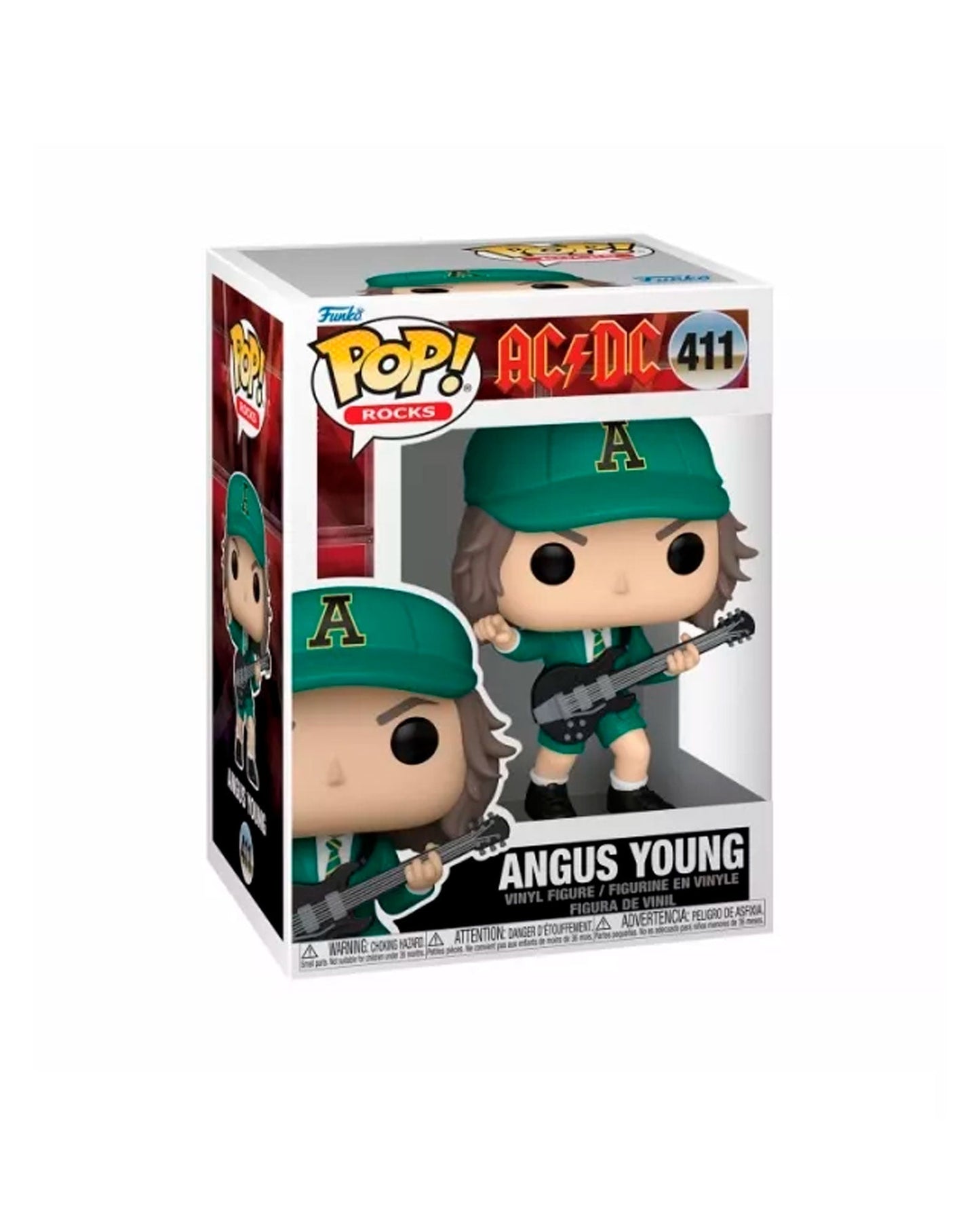 Funko POP! 411 AC/DC - Angus Young Green Outfit