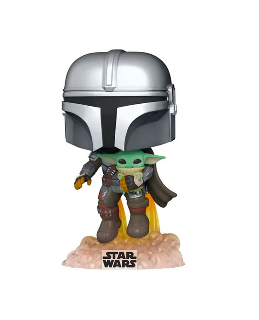 Funko Pop! Star Wars - The Mandalorian - Mando Flying w/Jet Pack