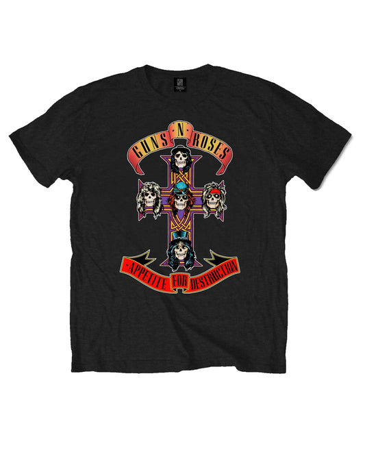 Guns N' Roses - Camiseta "Appetite for Destruction" Unisex