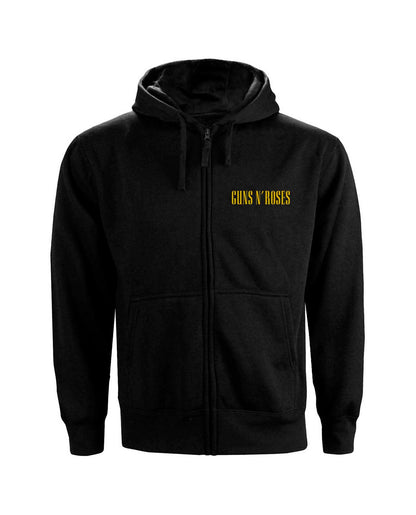 Guns N' Roses - Sudadera Cremallera "Classic Logo" Unisex