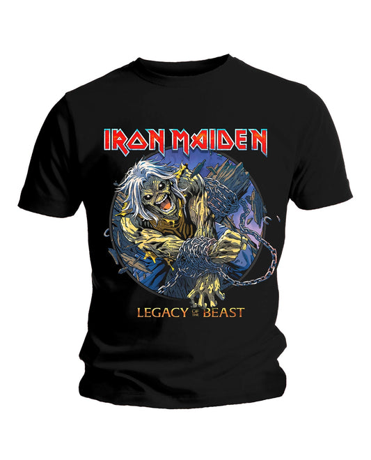 Iron Maiden - Camiseta "Eddie Chained Legacy" Unisex