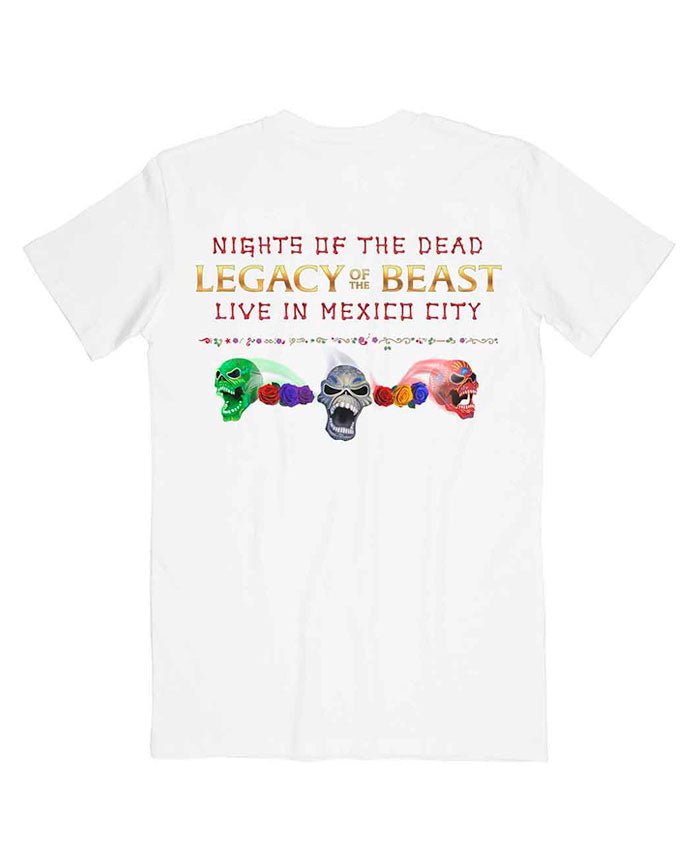 Iron Maiden - Camiseta "Legacy of the Beast Live In Mexico City" Unisex