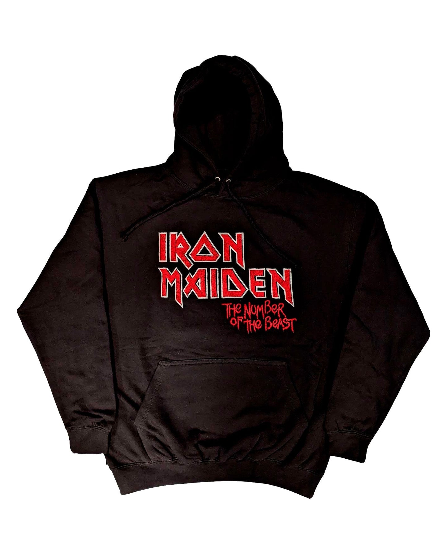 Iron Maiden - Sudadera "Number of the Beast Vintage Logo" Unisex