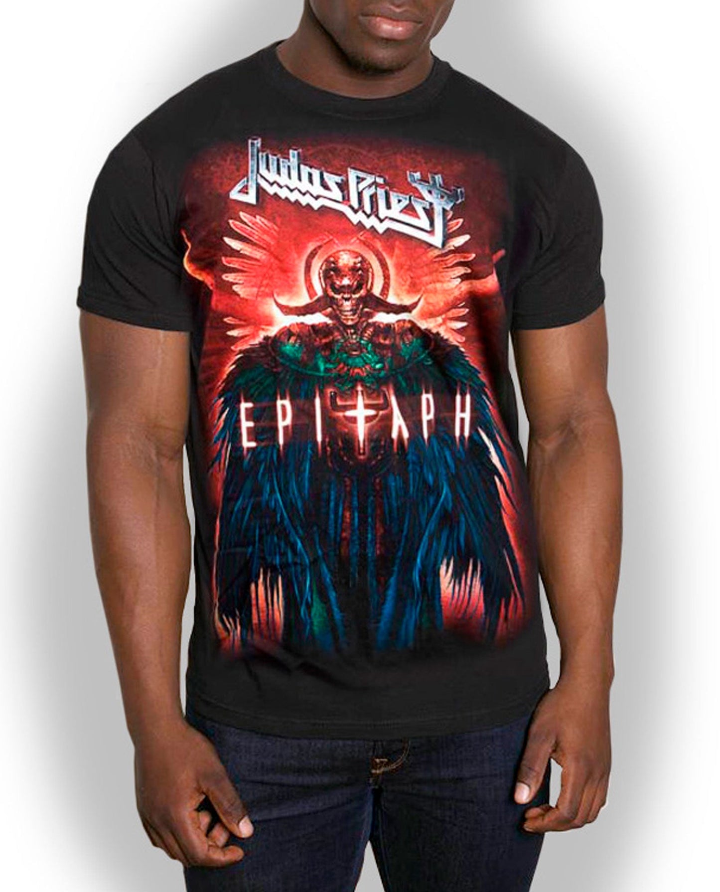 Judas Priest - Camiseta "Epitaph Jumbo" Unisex