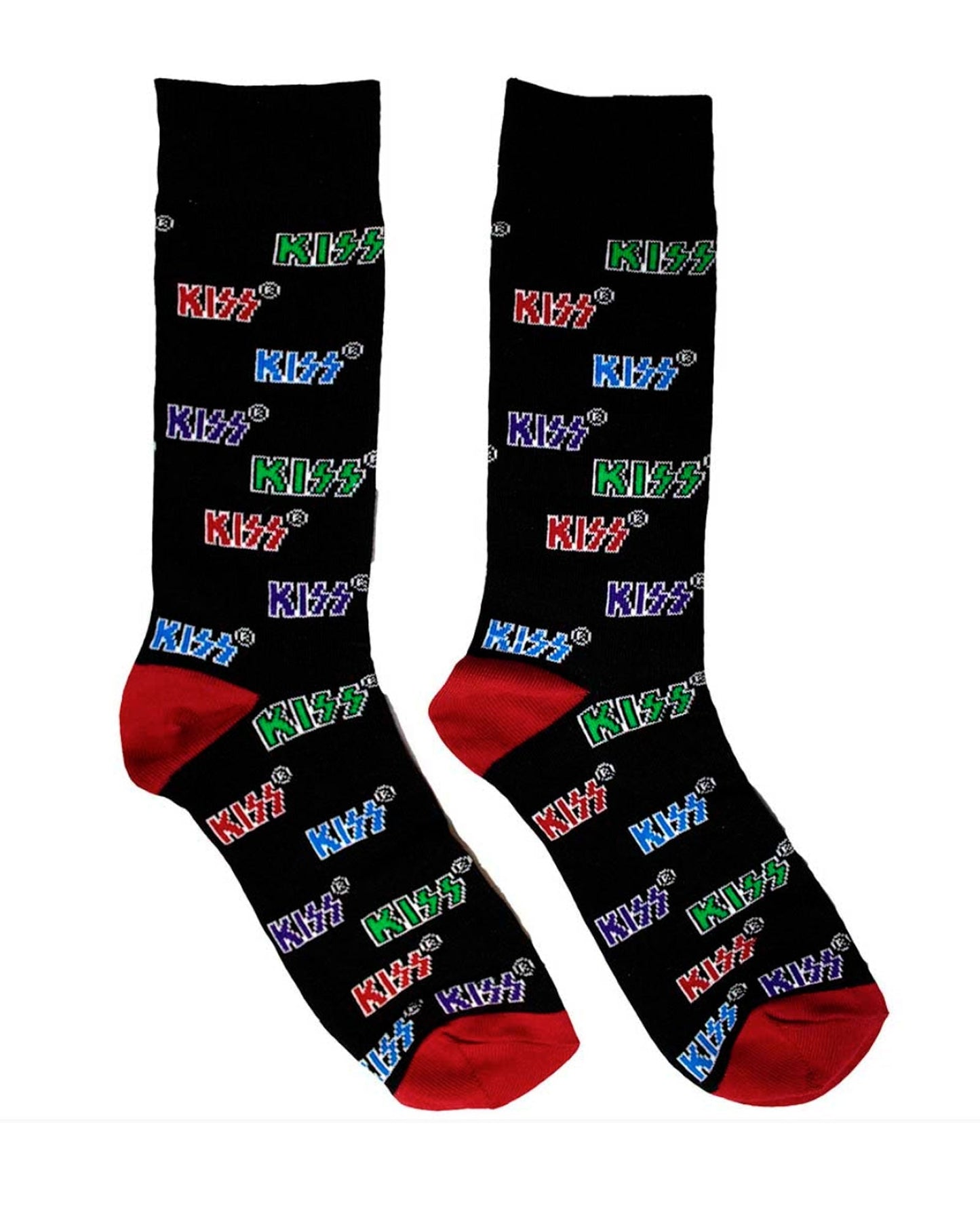 Kiss - Calcetines "Patrones Logo"