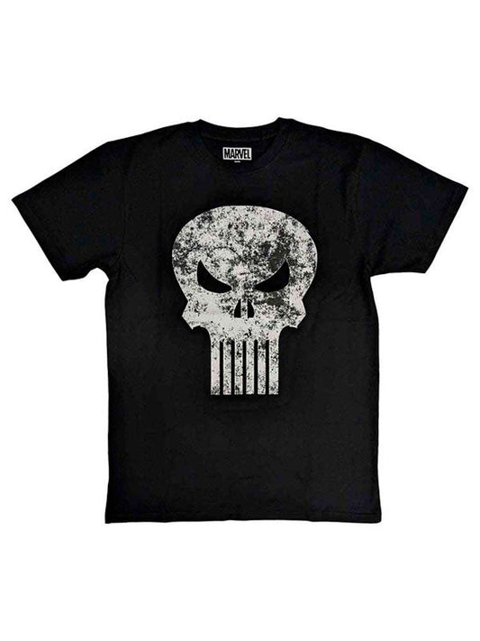 Marvel - Camiseta "Punisher Distressed Logo" Unisex