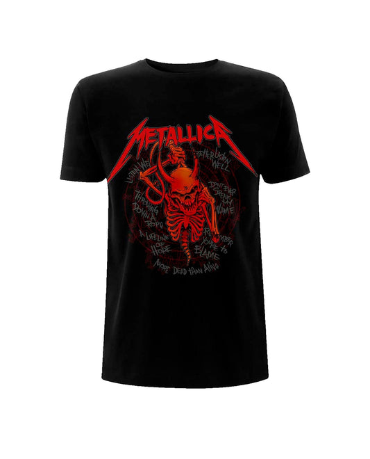 Metallica - Camiseta "Skull Screaming Red 72 Seasons" Unisex