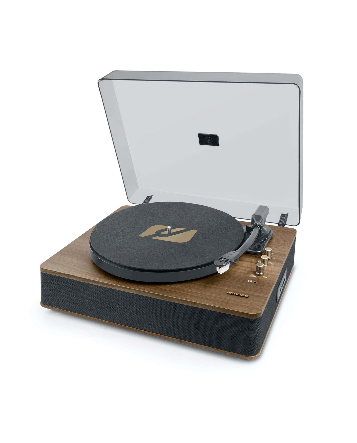 Muse - Tocadiscos Bluetooth Estéreo MT-106 Madera