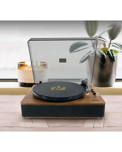 Muse - Tocadiscos Bluetooth Estéreo MT-106 Madera