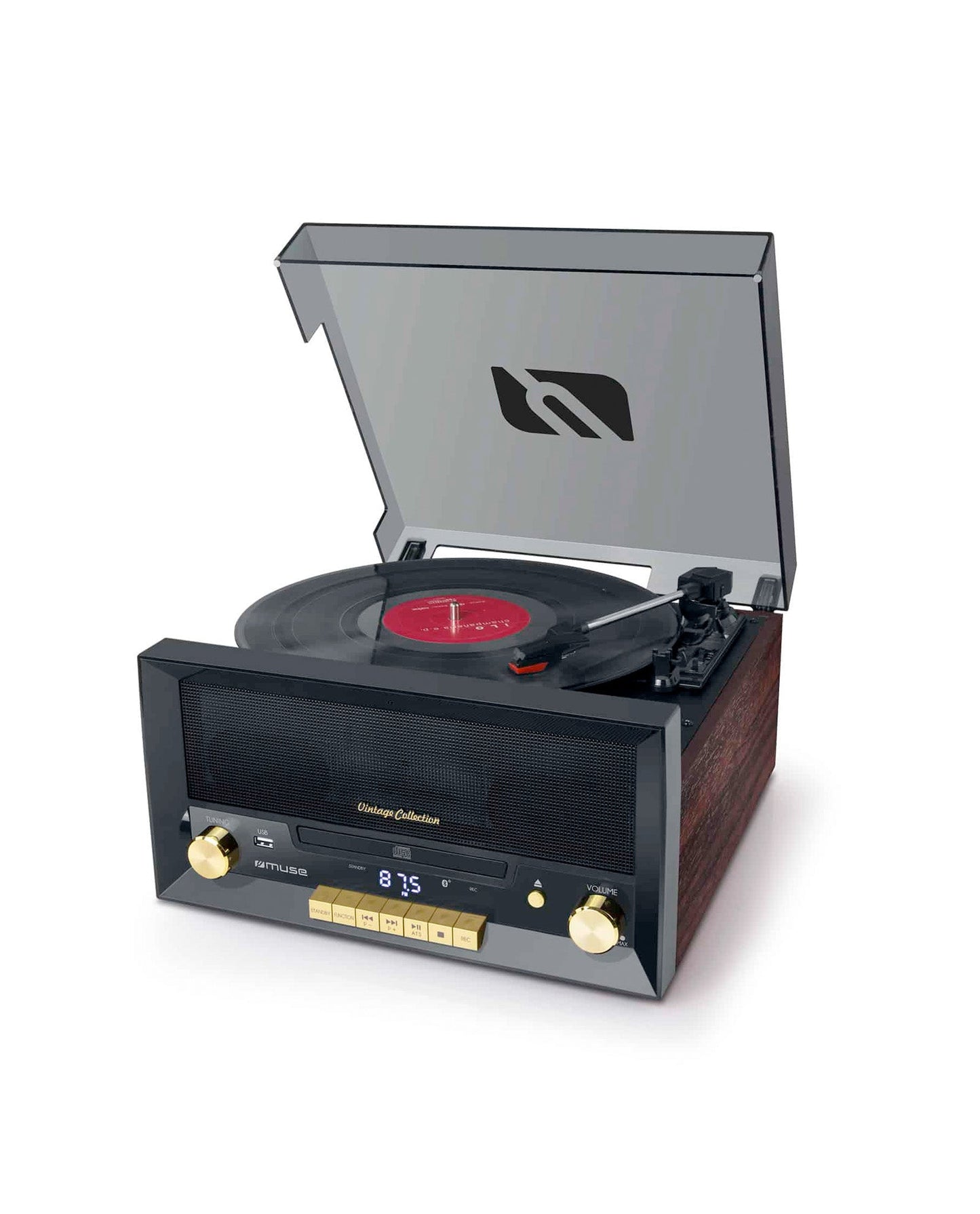 Muse - Tocadiscos Micro-sistema MT-112 W