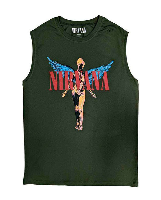 Nirvana - Camiseta Tirantes "Angelic" Unisex