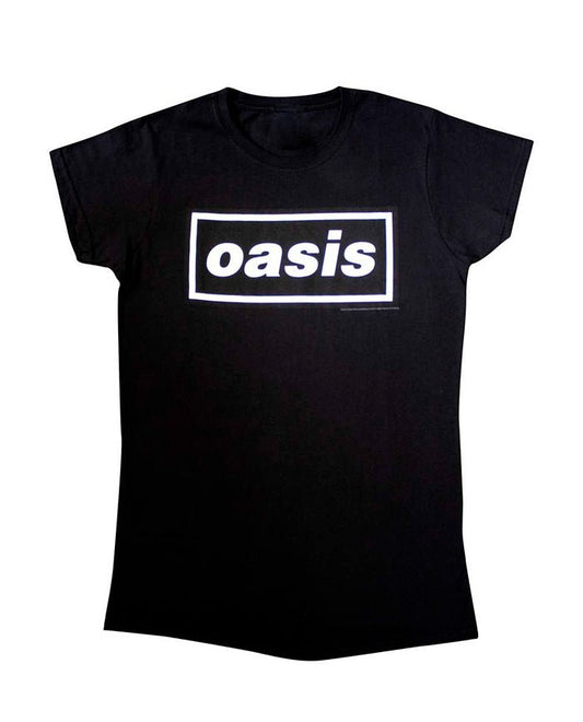 Oasis - Camiseta  "Decca Logo" Mujer