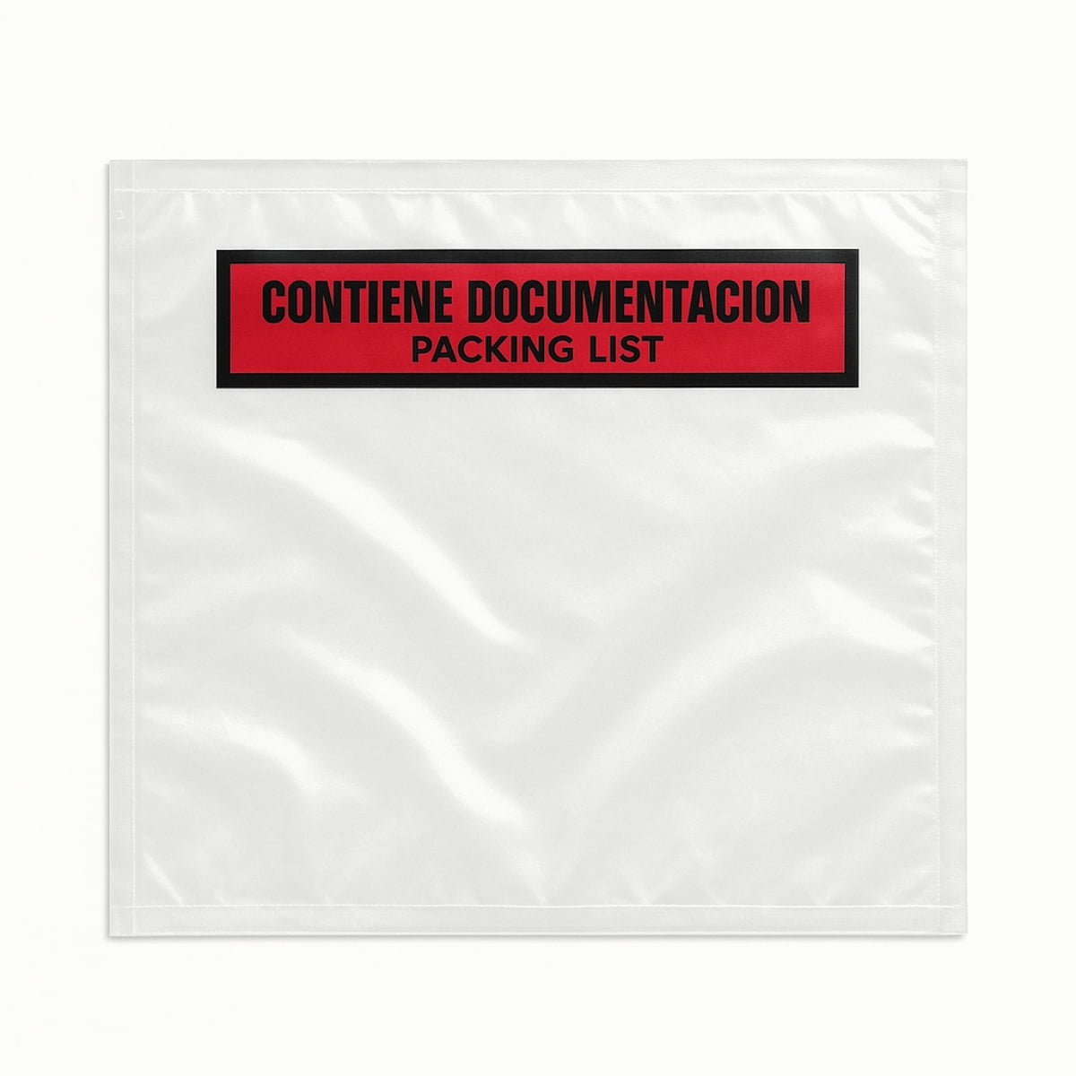 1000 Packing List A5+ | 225x165 mm (Interior); Exterior: 235x175 mm | Sobre adhesivo para Albaranes y Documentación | Tamaño A5 | Pack de 1000 Bolsas