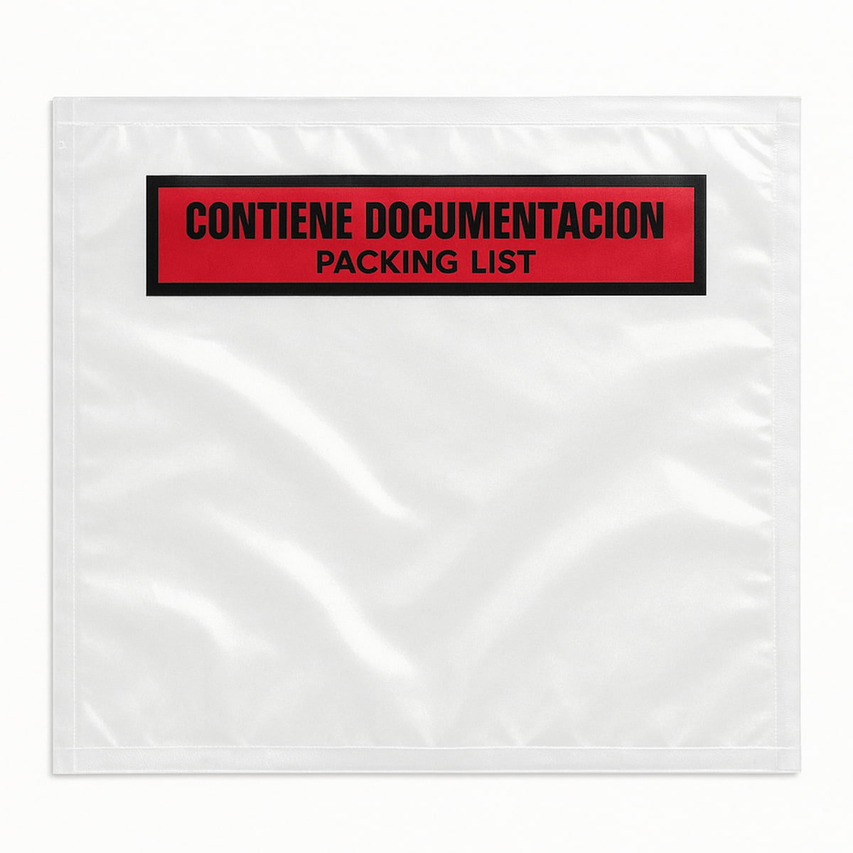 1000 Packing List A6+ | 165x122 mm (Interior); Exterior: 175x132 mm | A4 Doblado en 4 | Sobre adhesivo para Albaranes y Documentación | Pack de 1000 Bolsas