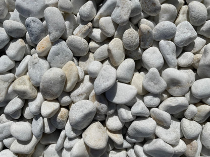 Canto rodado Blanco Macael