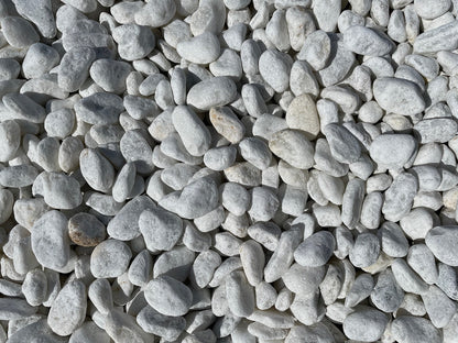 Canto rodado Blanco Macael