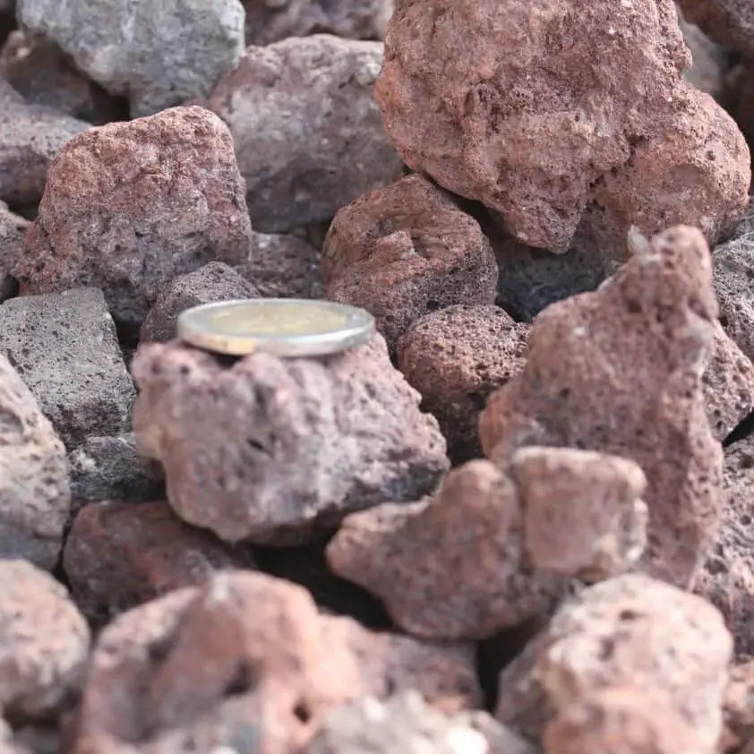 Grava Volcánica Roja