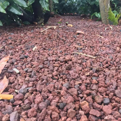 Grava Volcánica Roja