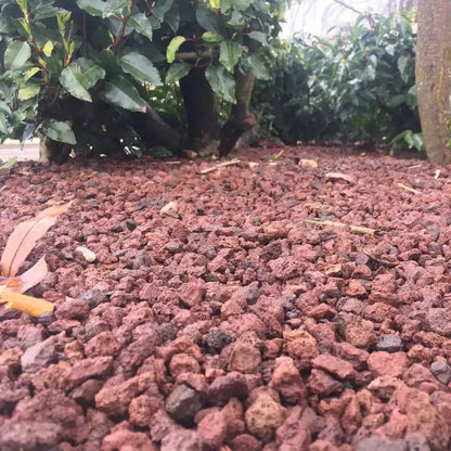 Grava Volcánica Roja