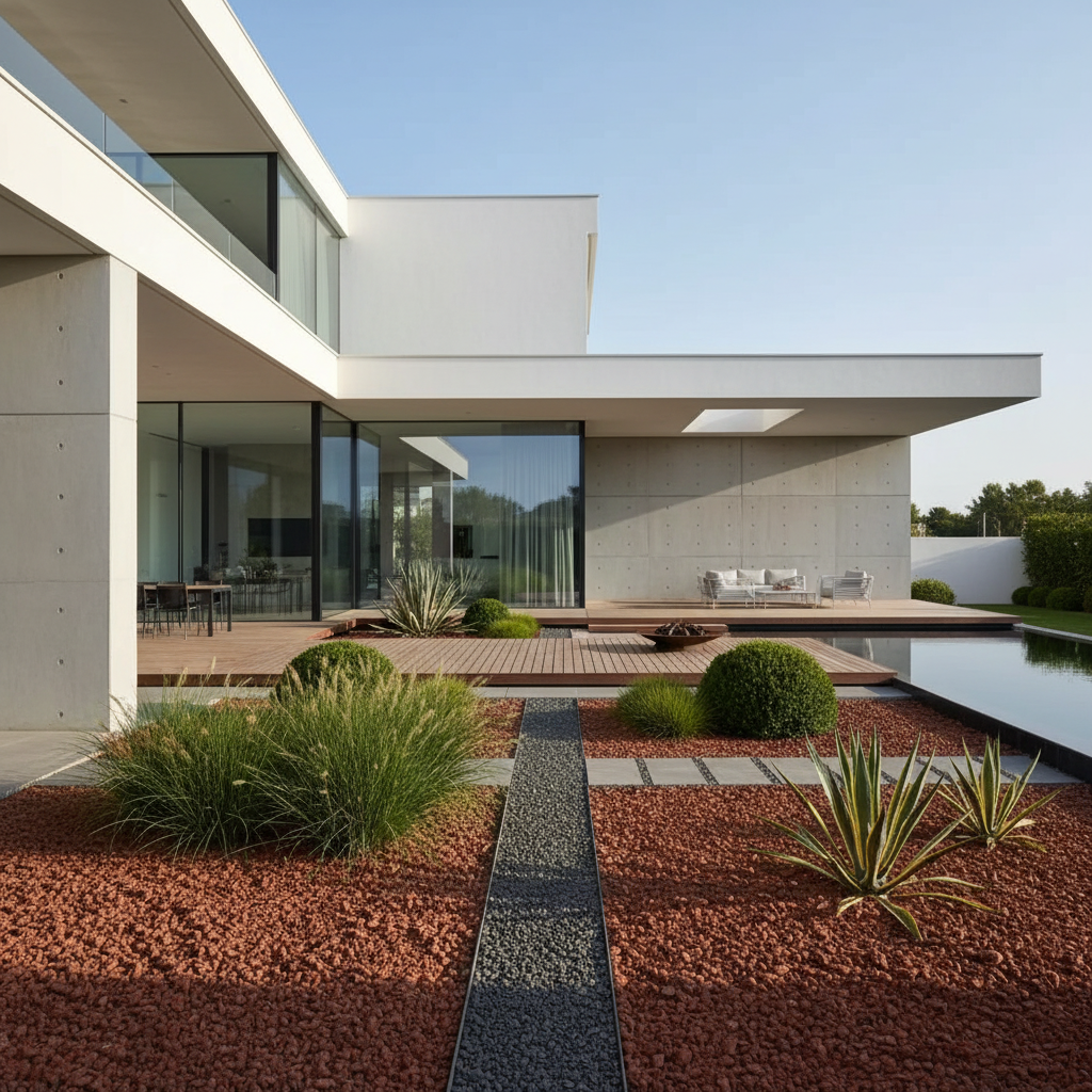 Grava Volcánica Roja