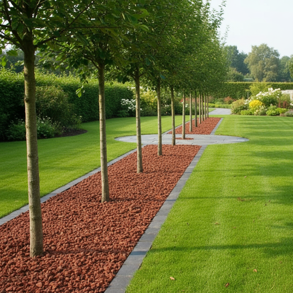 Grava Volcánica Roja