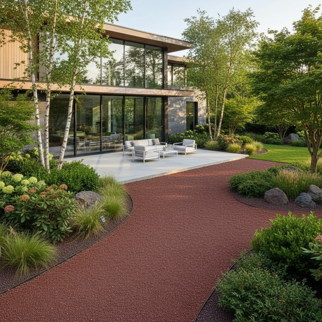 Grava Volcánica Roja