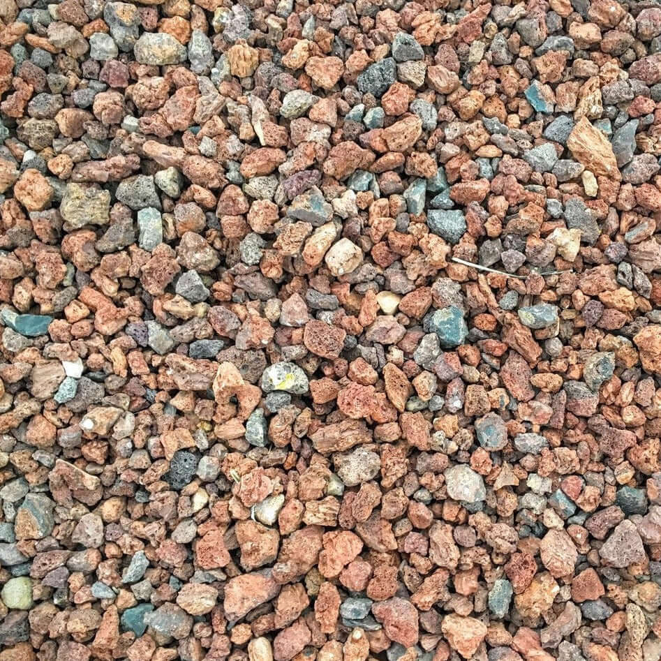 Grava Volcánica Roja