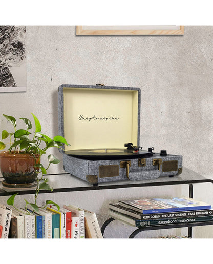 Prixton - Tocadiscos Bluetooth VC400 Gris