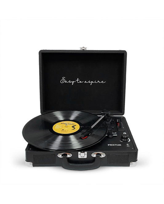 Prixton - Tocadiscos Bluetooth VC400 Negro