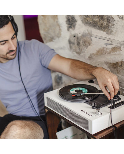 Prixton - Tocadiscos Studio Deluxe Blanco