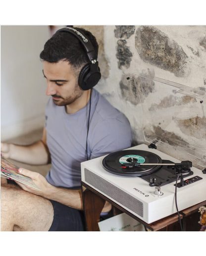Prixton - Tocadiscos Studio Deluxe Blanco